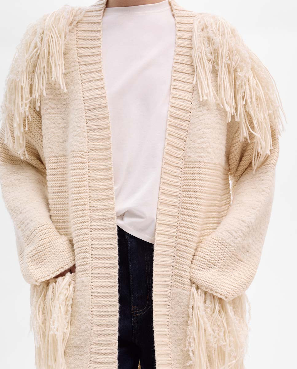 Long cardigan combo