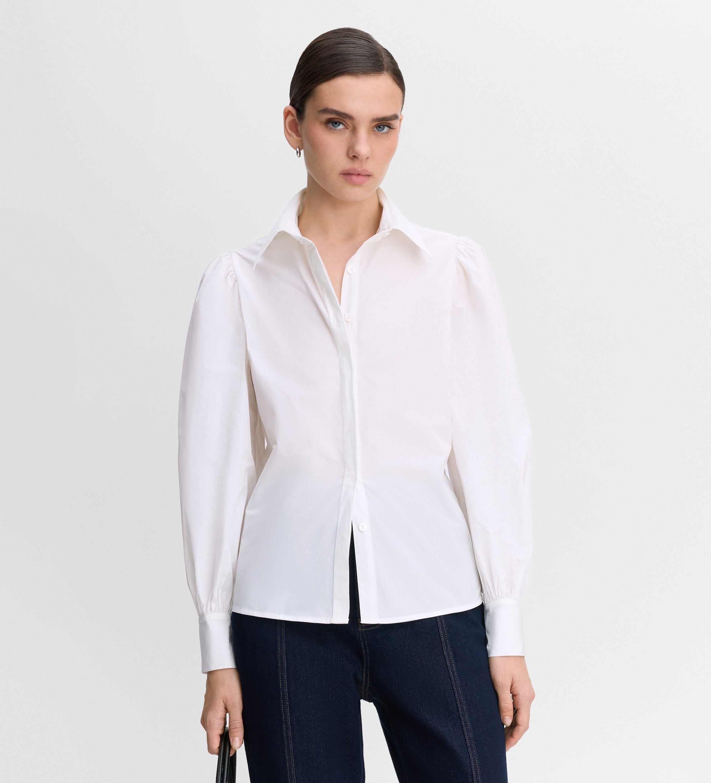 Camisa manga abullonada