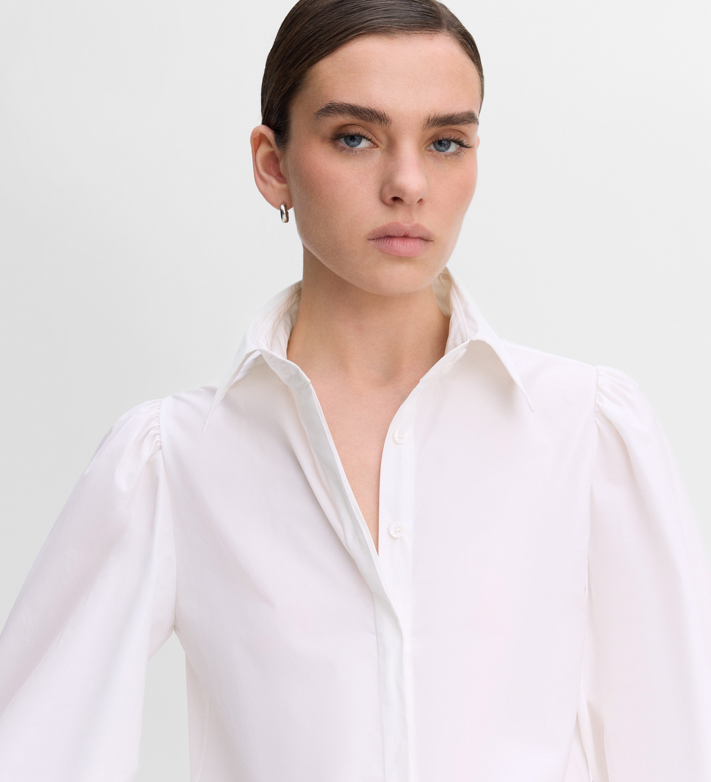 Camisa manga abullonada