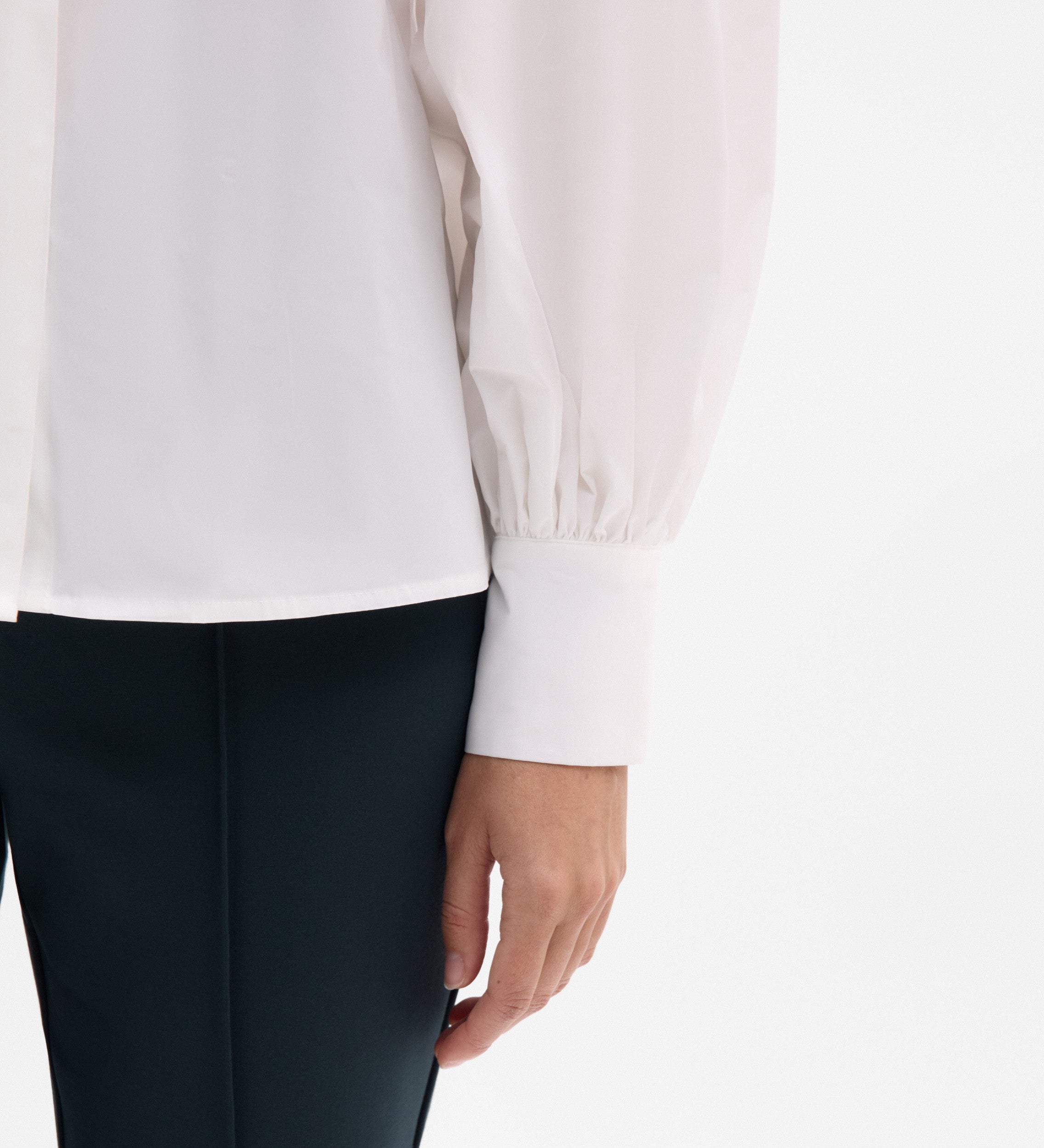 Chemise manches bouffantes