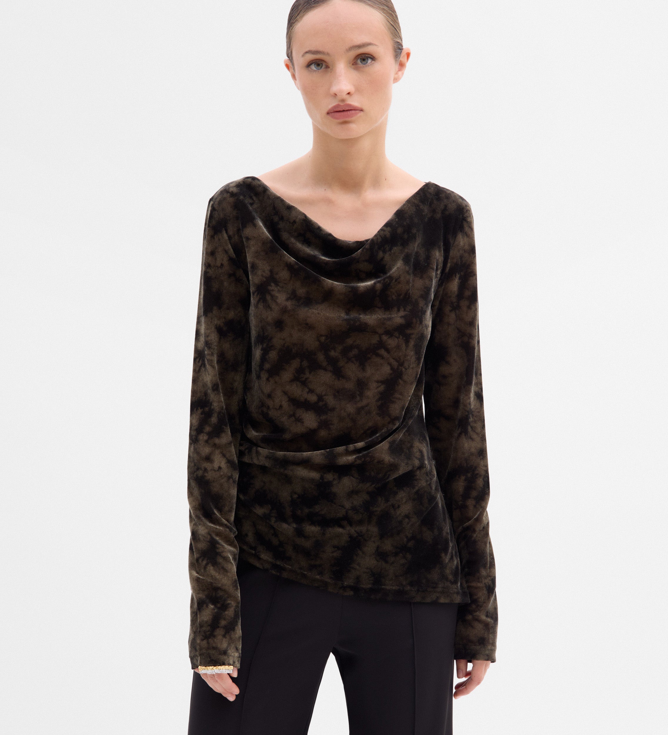 Top estampado