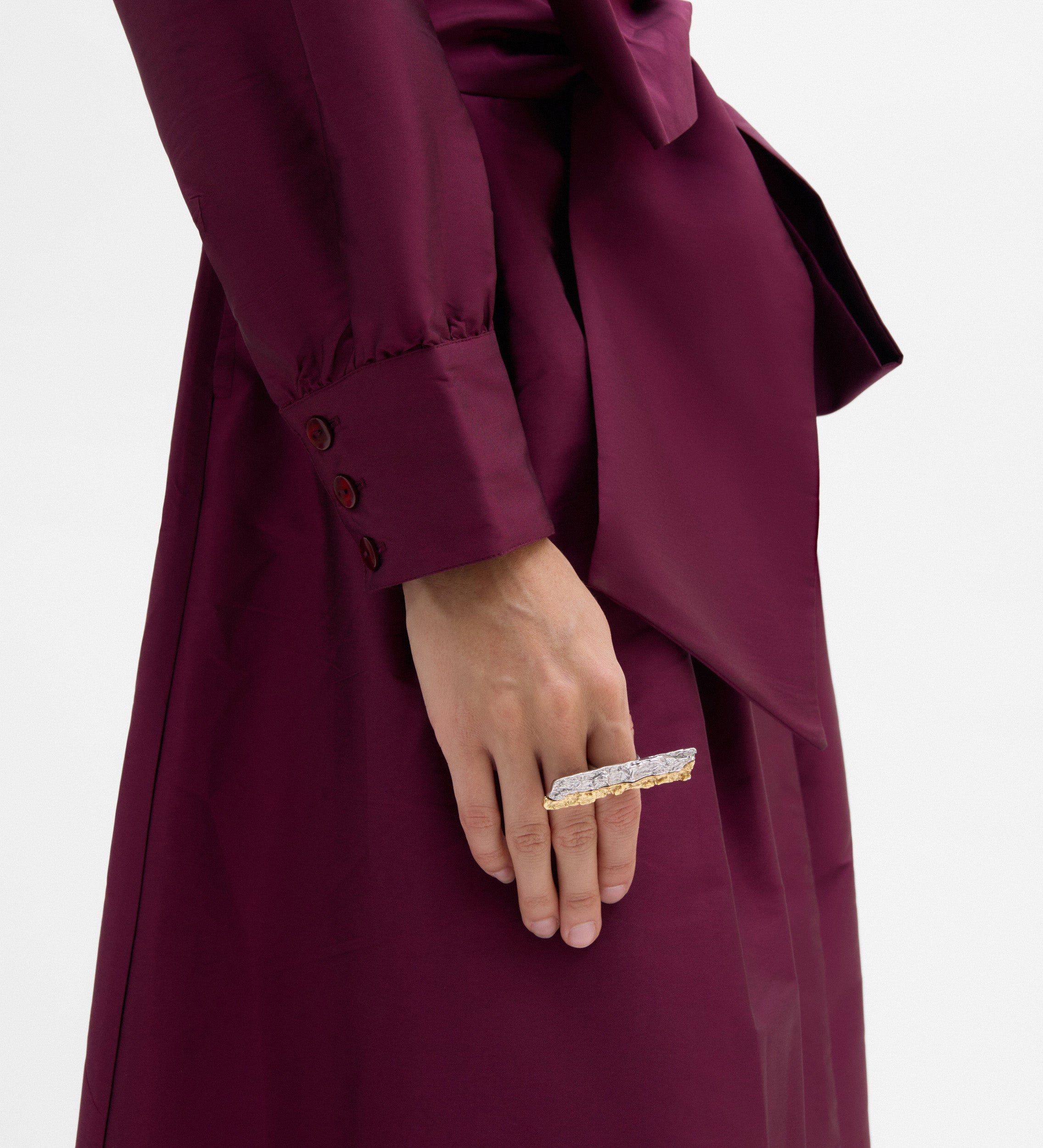 Robe chemise longue