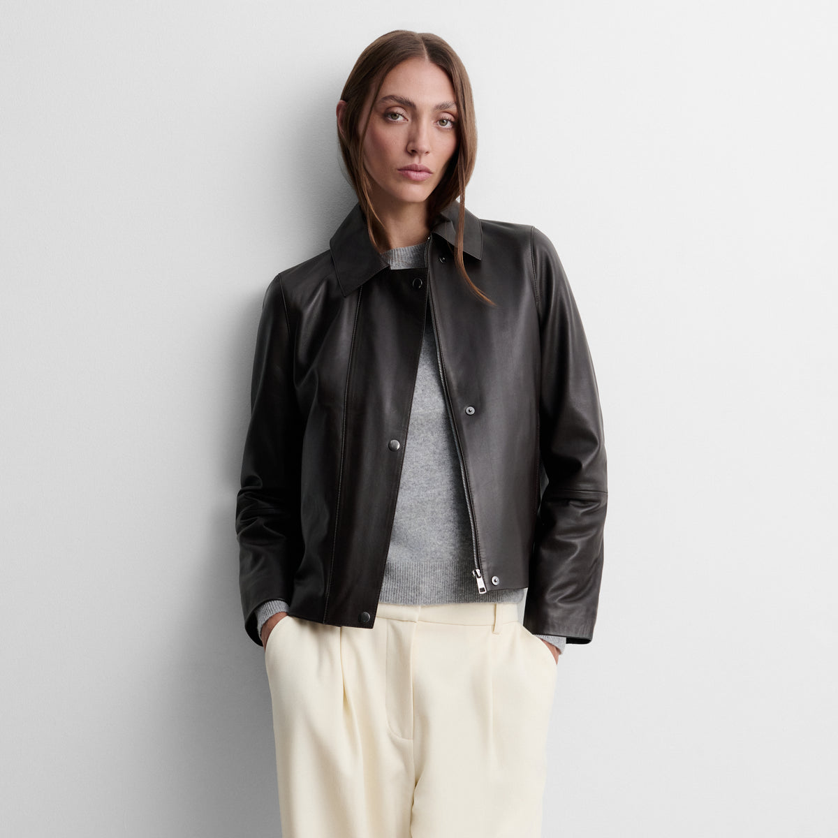 Chaqueta corta napa