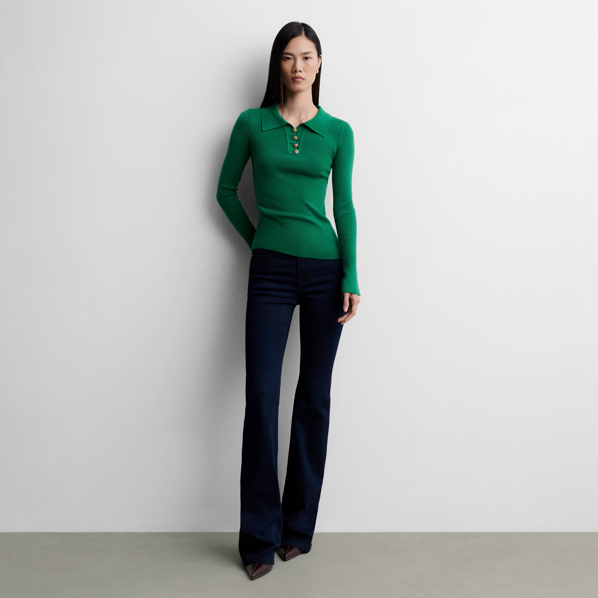 Jersey cuello polo