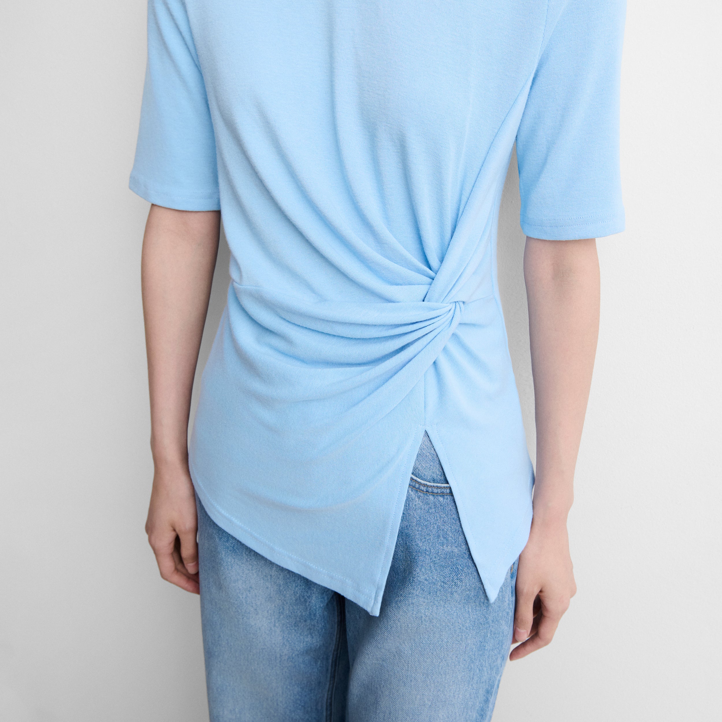 Camiseta drapeada