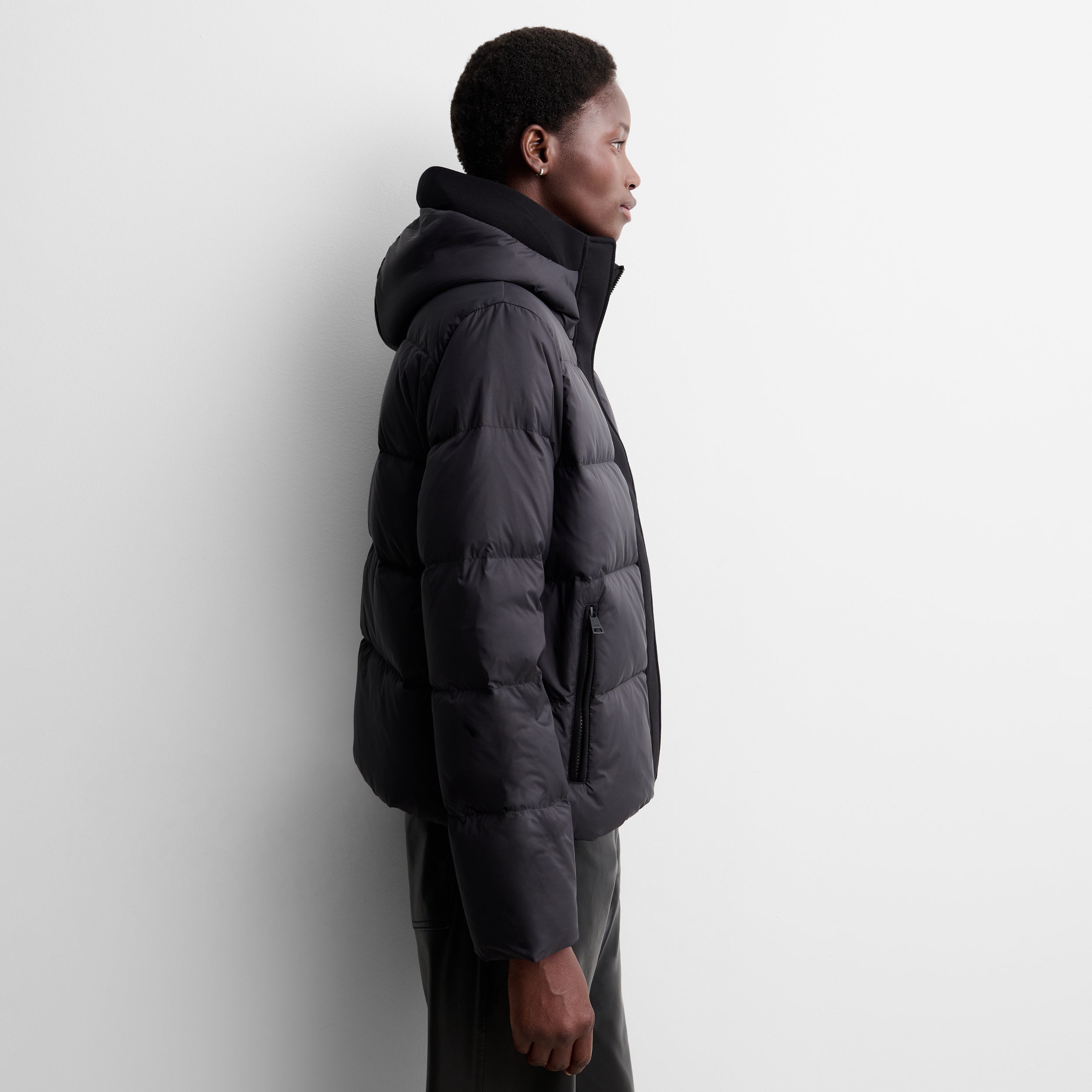 Short scuba parka