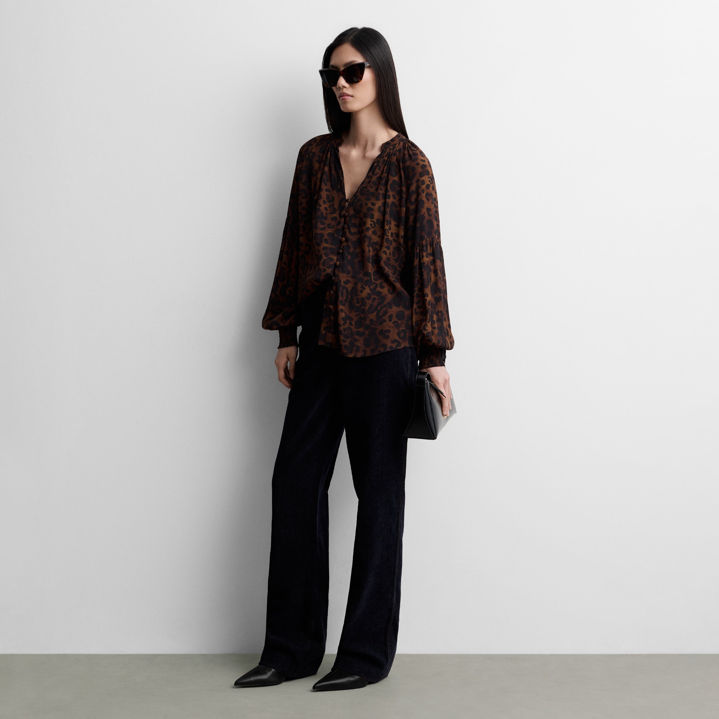 Blouse imprimé animal