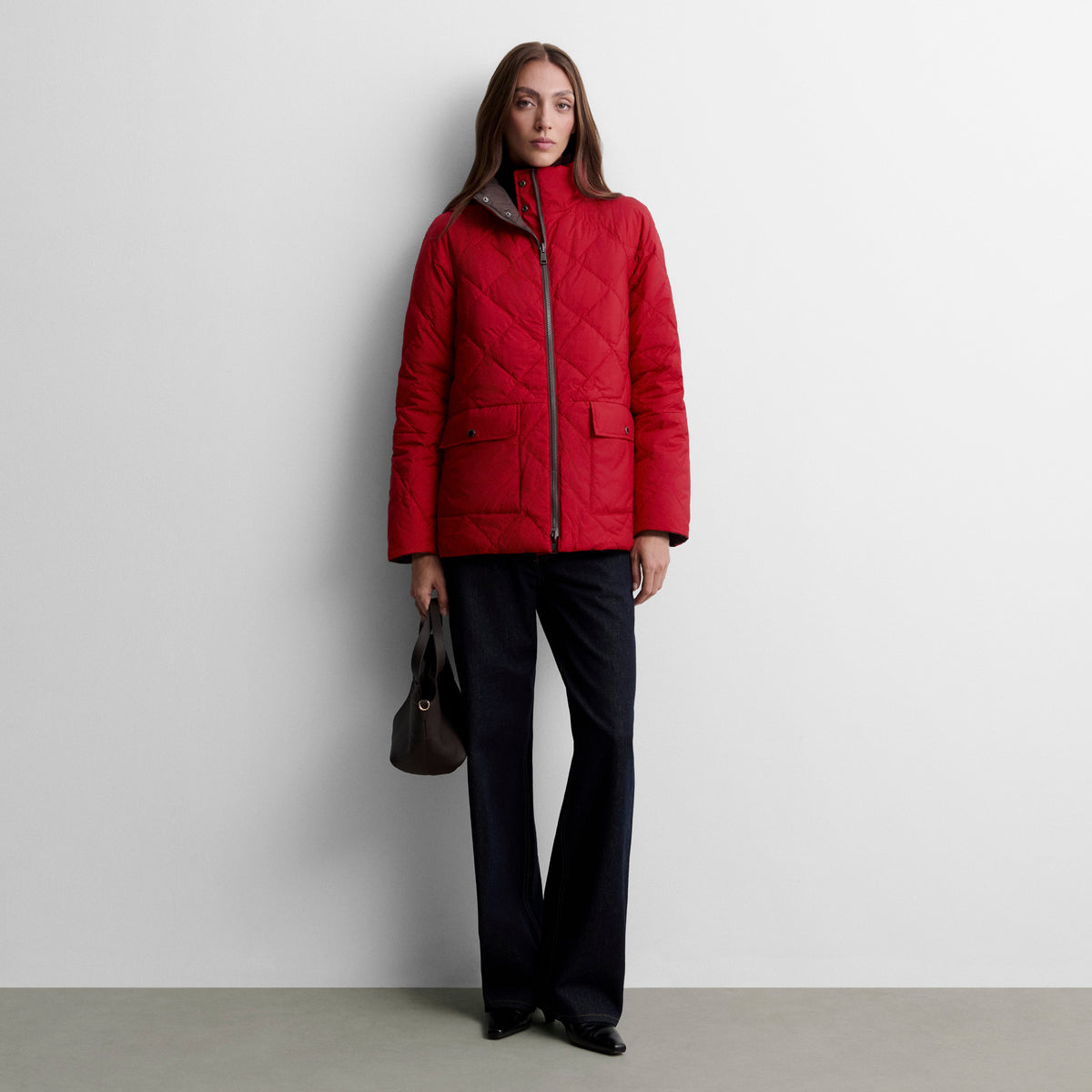Short reversible parka
