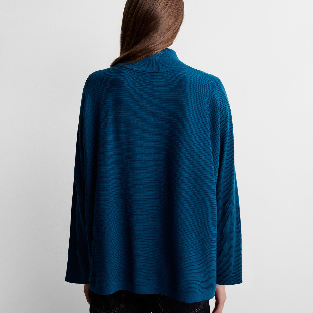 Jersey oversize cuello alto