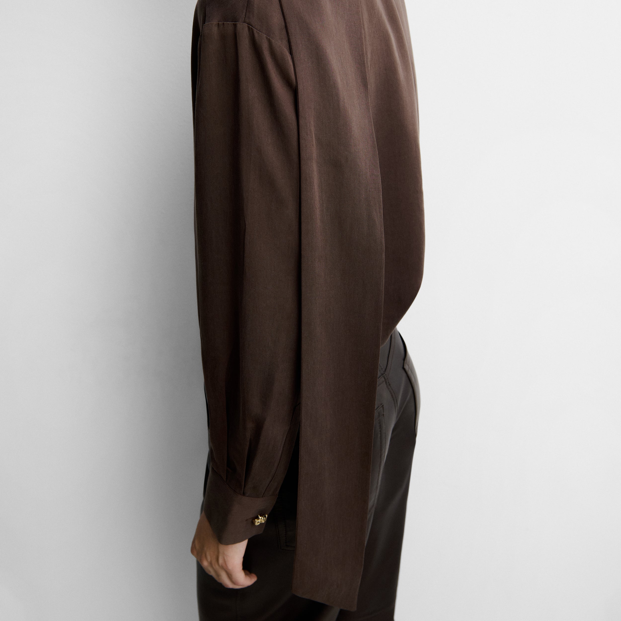 Blusa fluida lazada