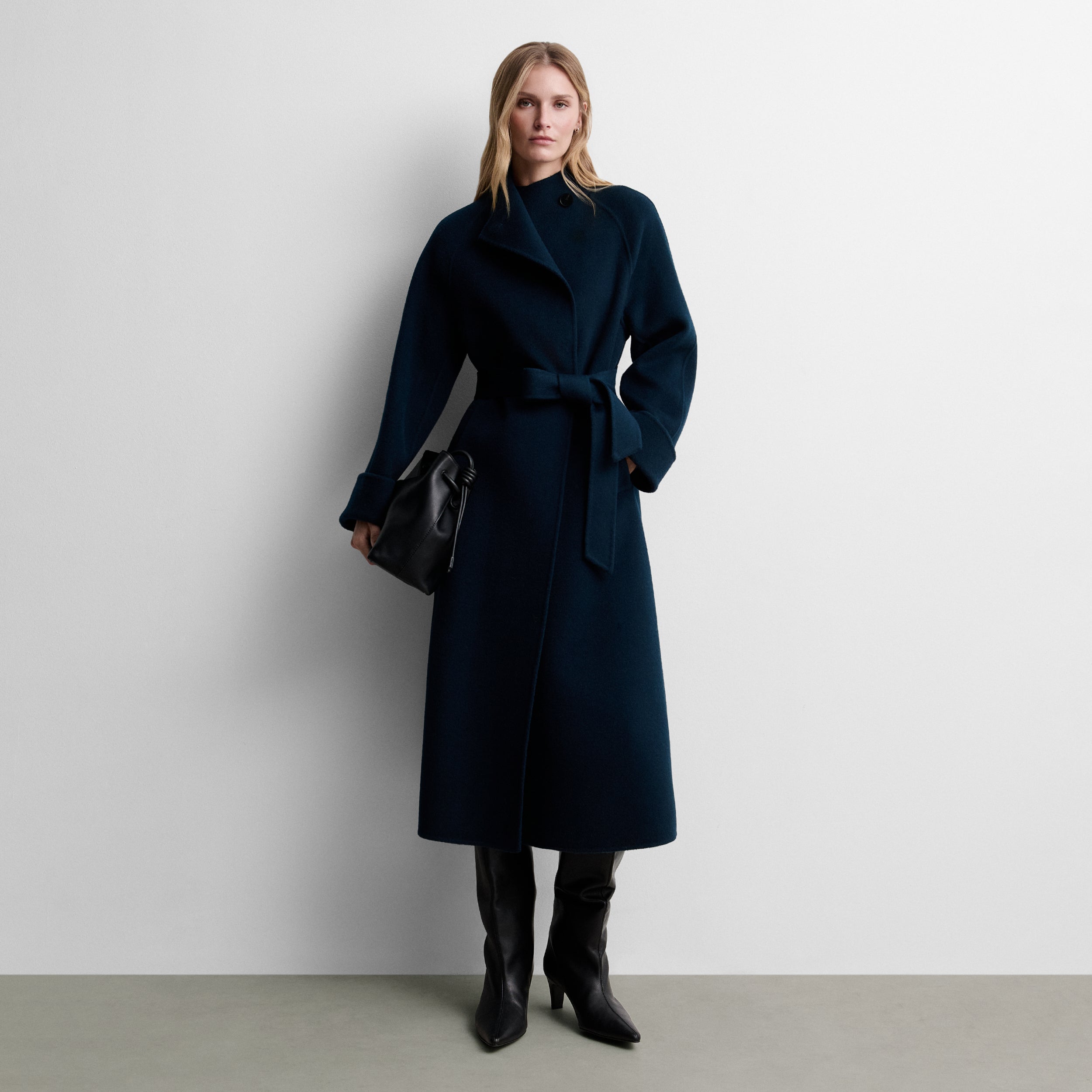 Long wool coat