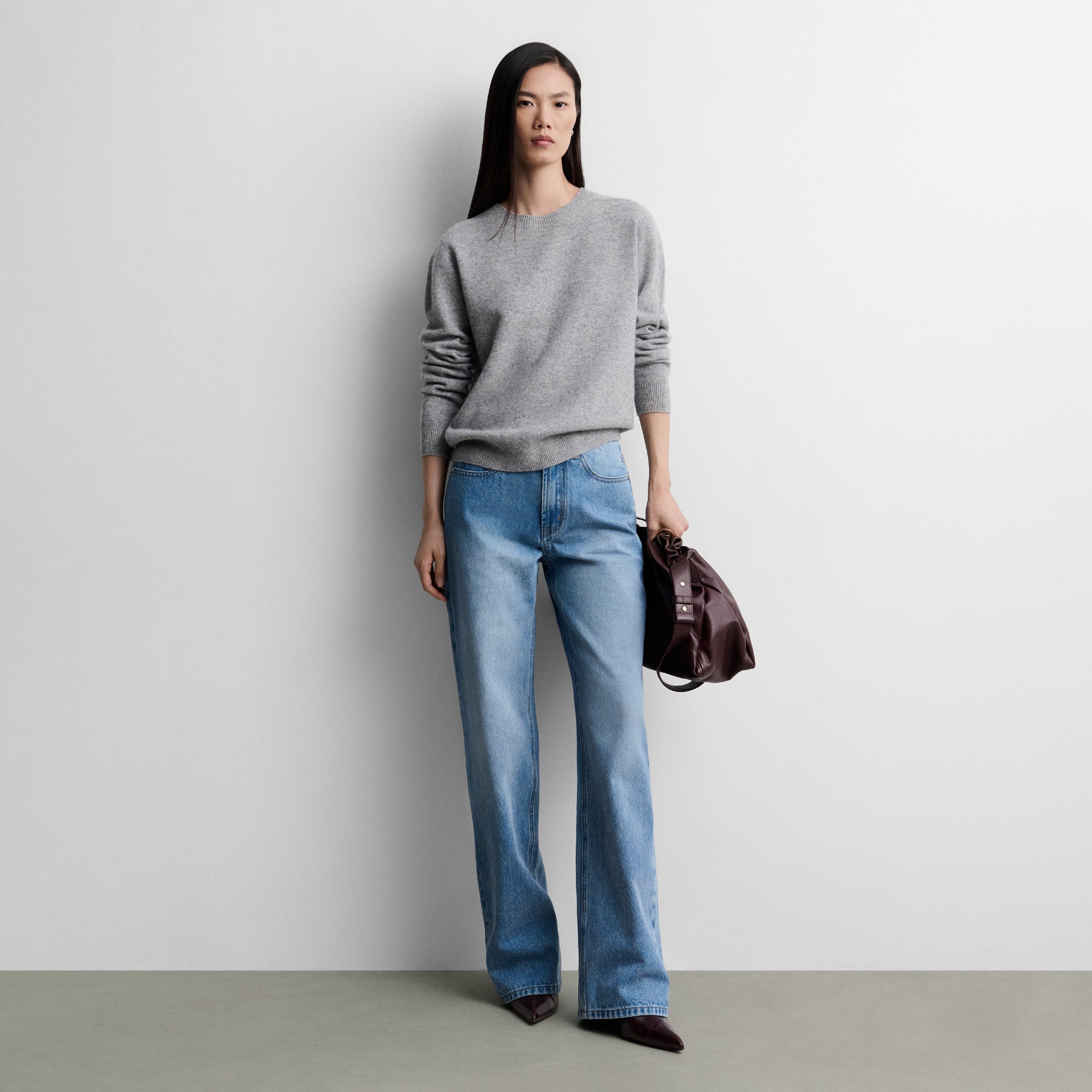 Cashmere-blend sweater