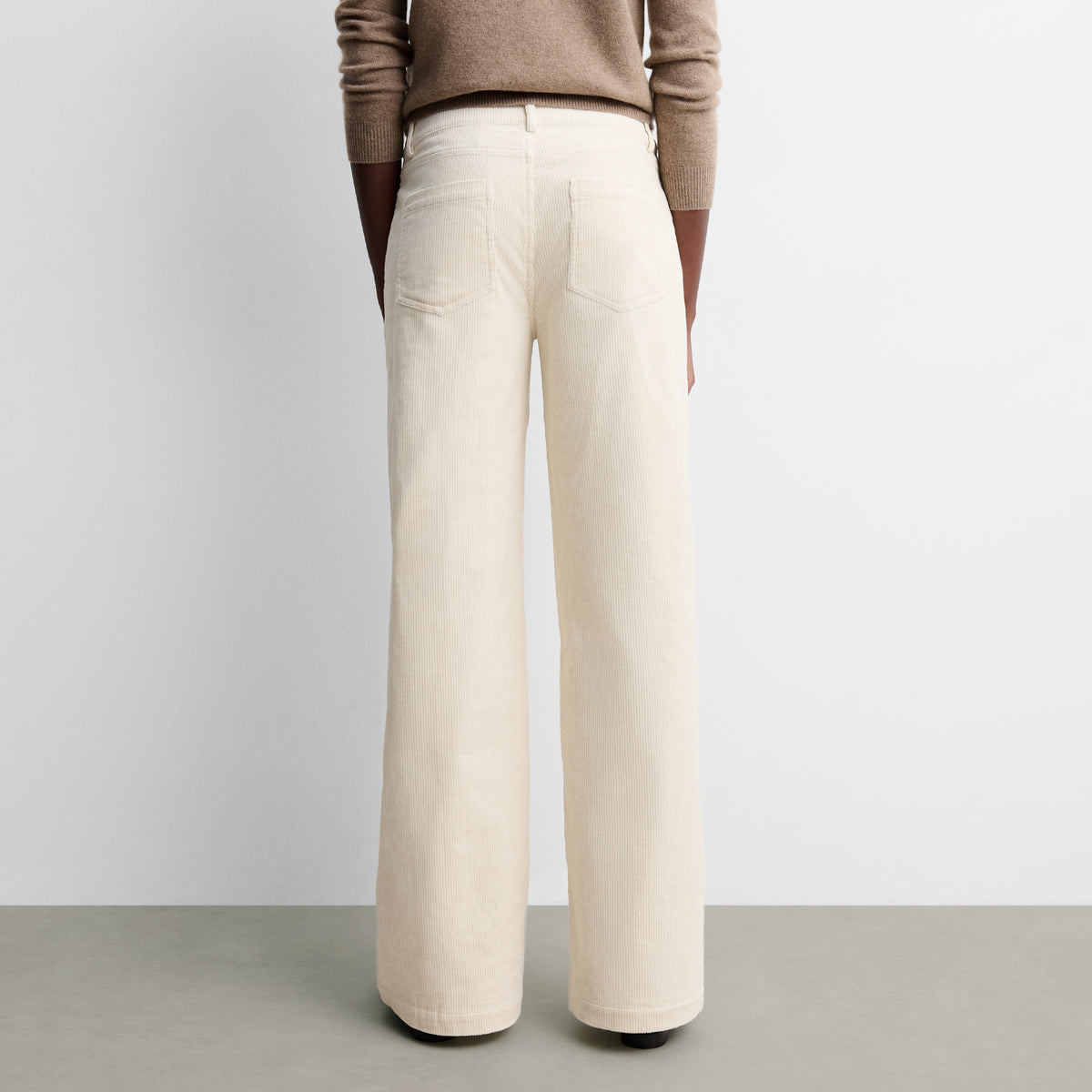 Pantalón recto pana