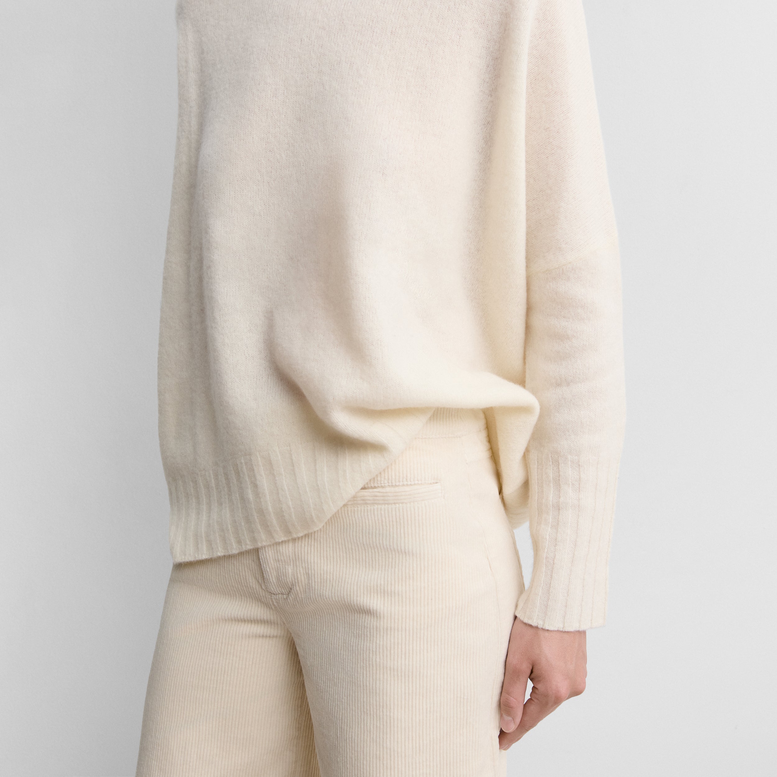 Oversized wool sweater