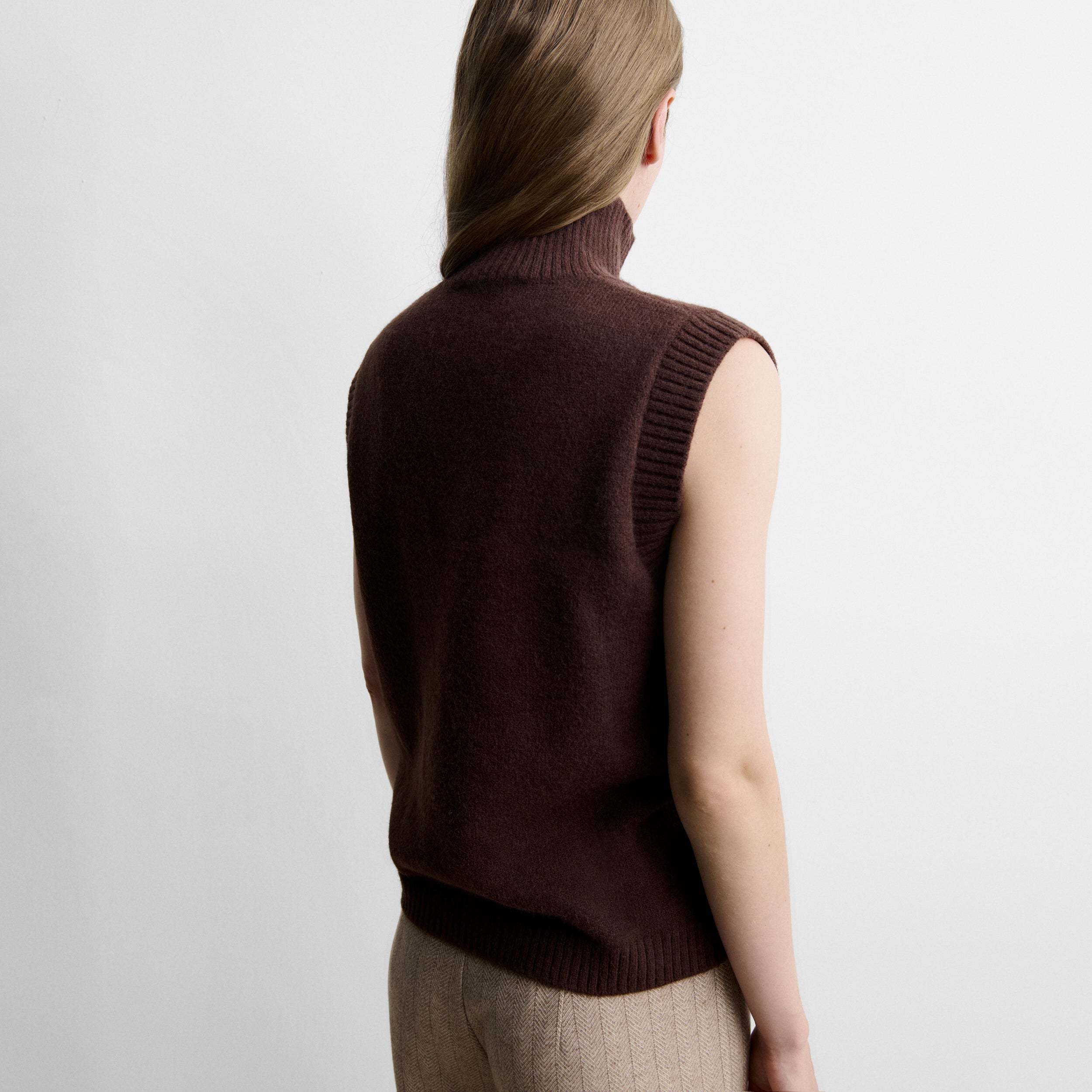 Gilet col cheminée