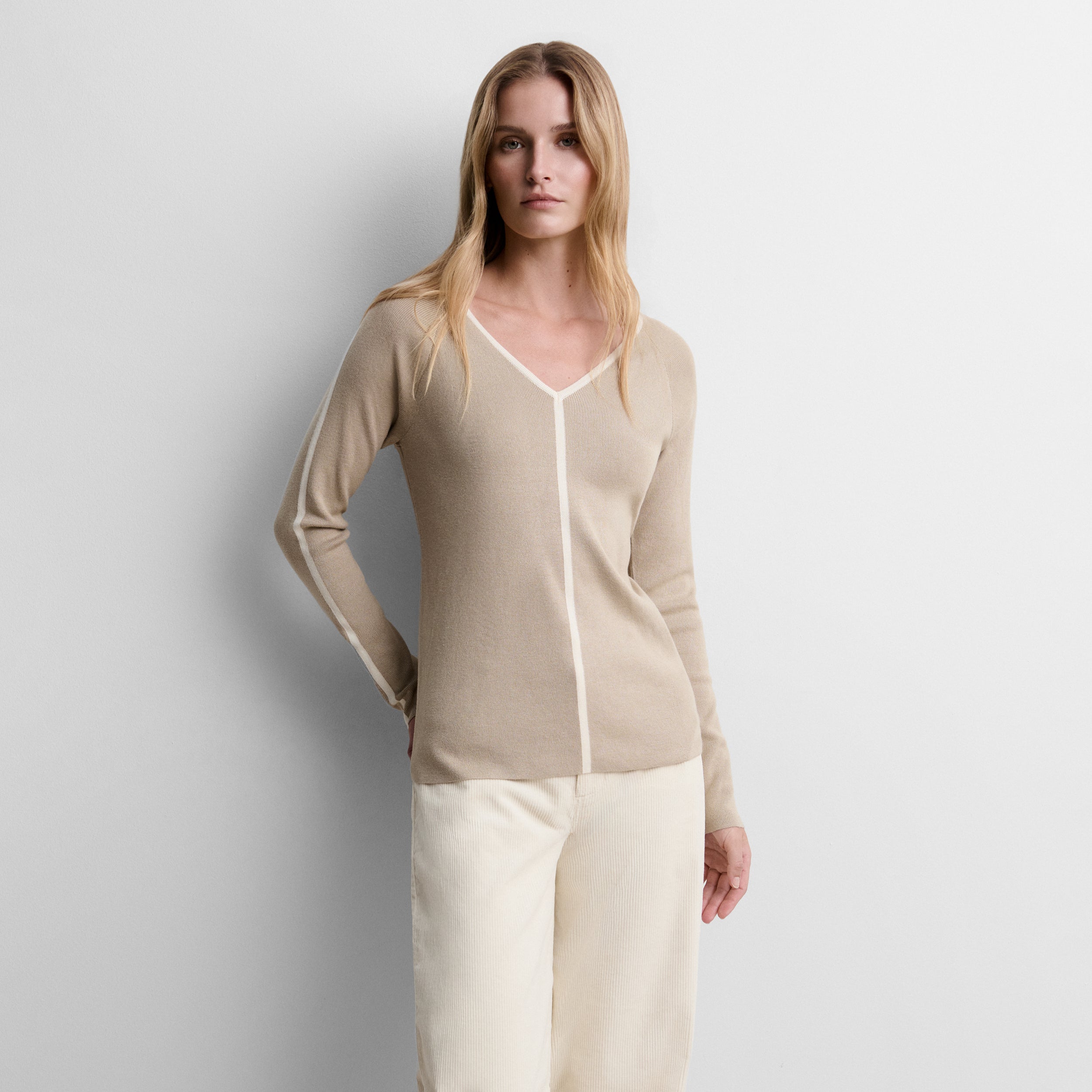 Jersey escote pico