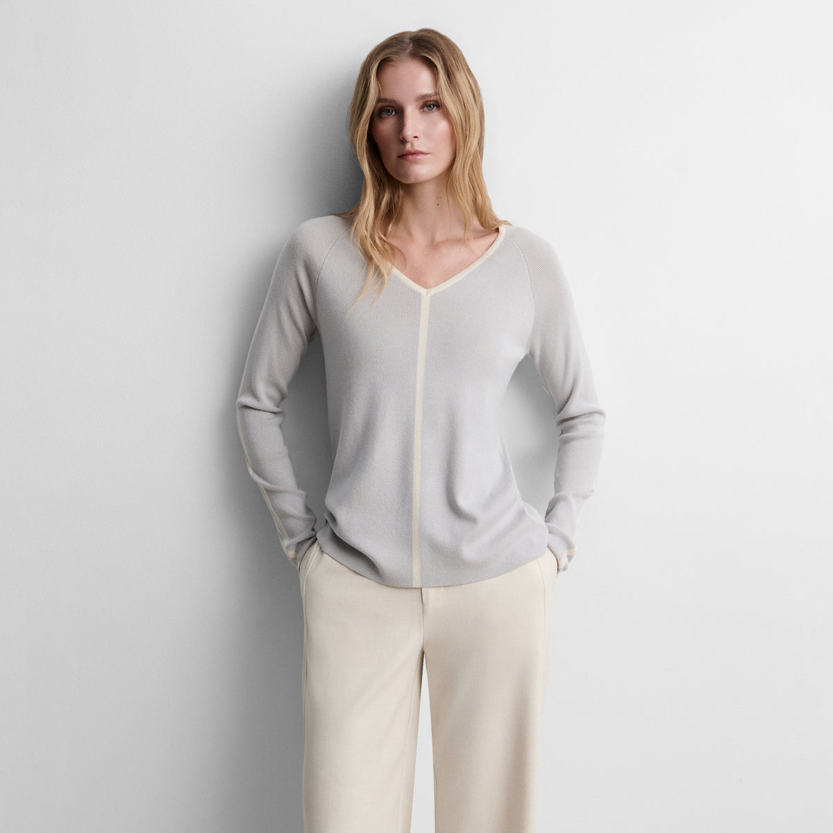 Jersey escote pico