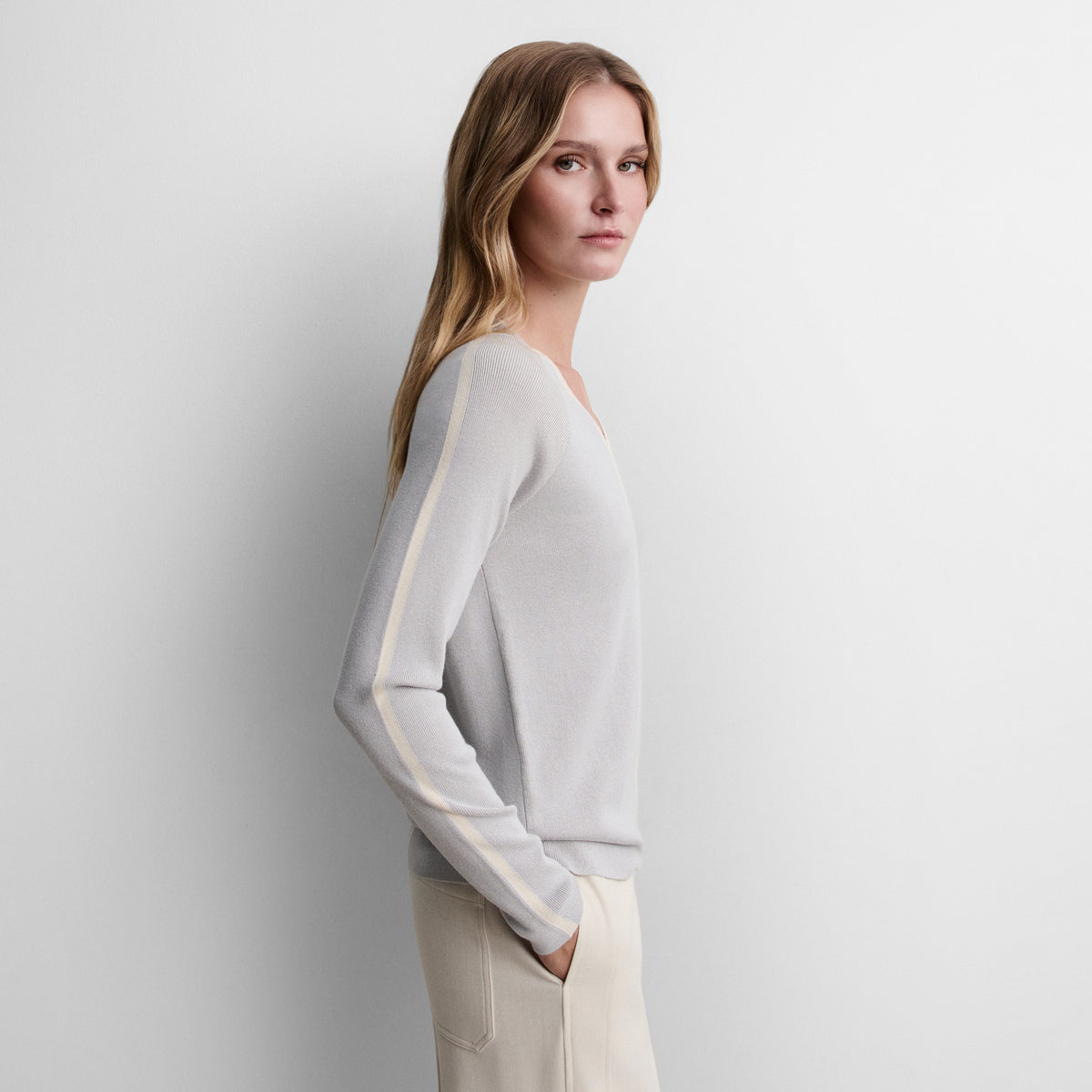 Jersey escote pico