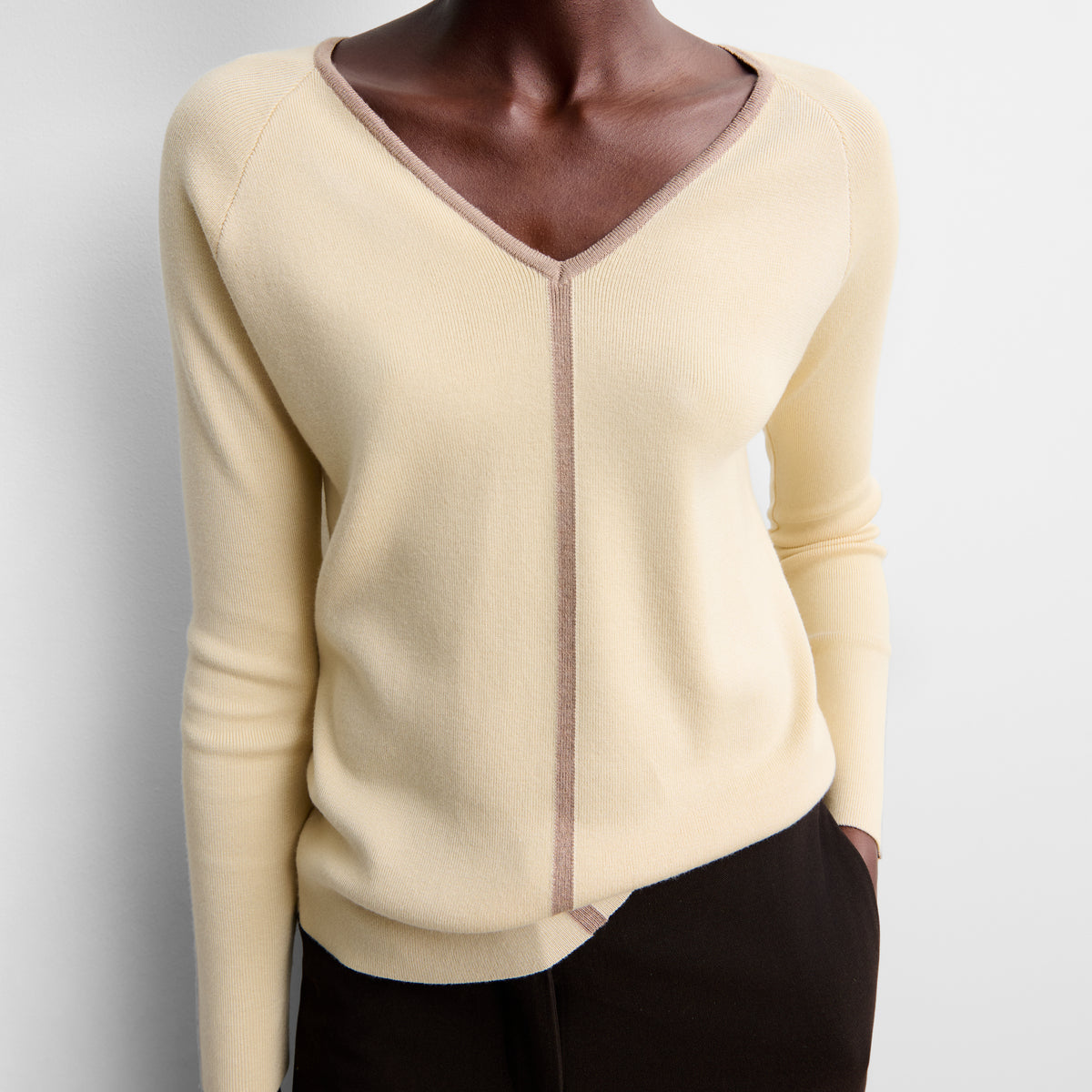 Jersey escote pico