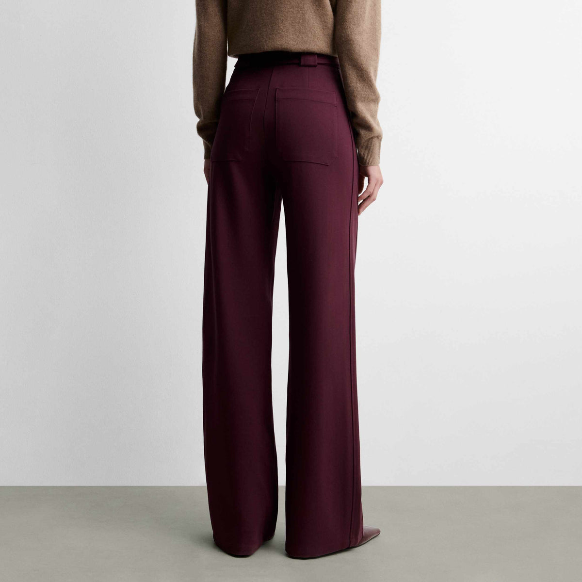 Pantalón stretch ancho