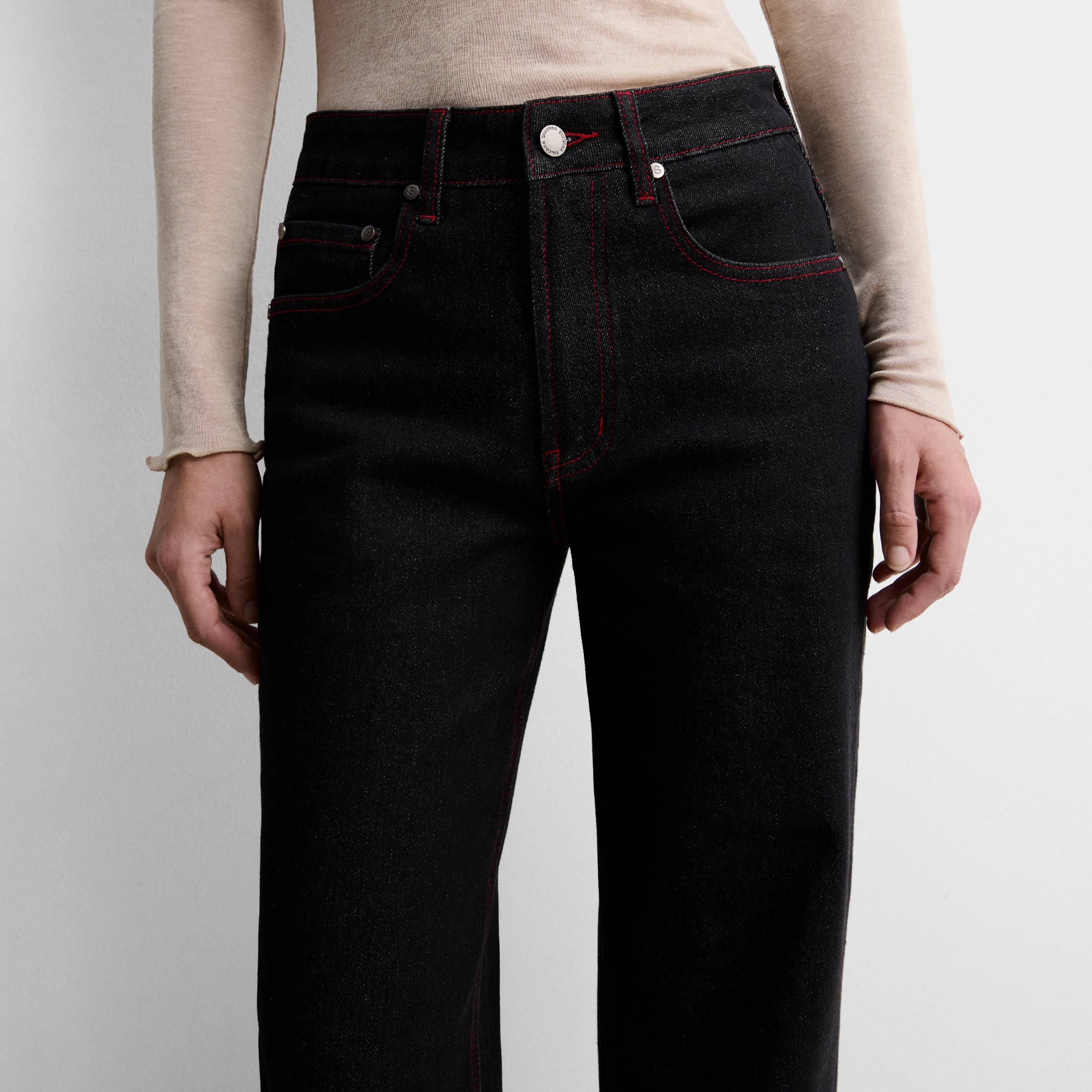 Pantalón vaquero recto