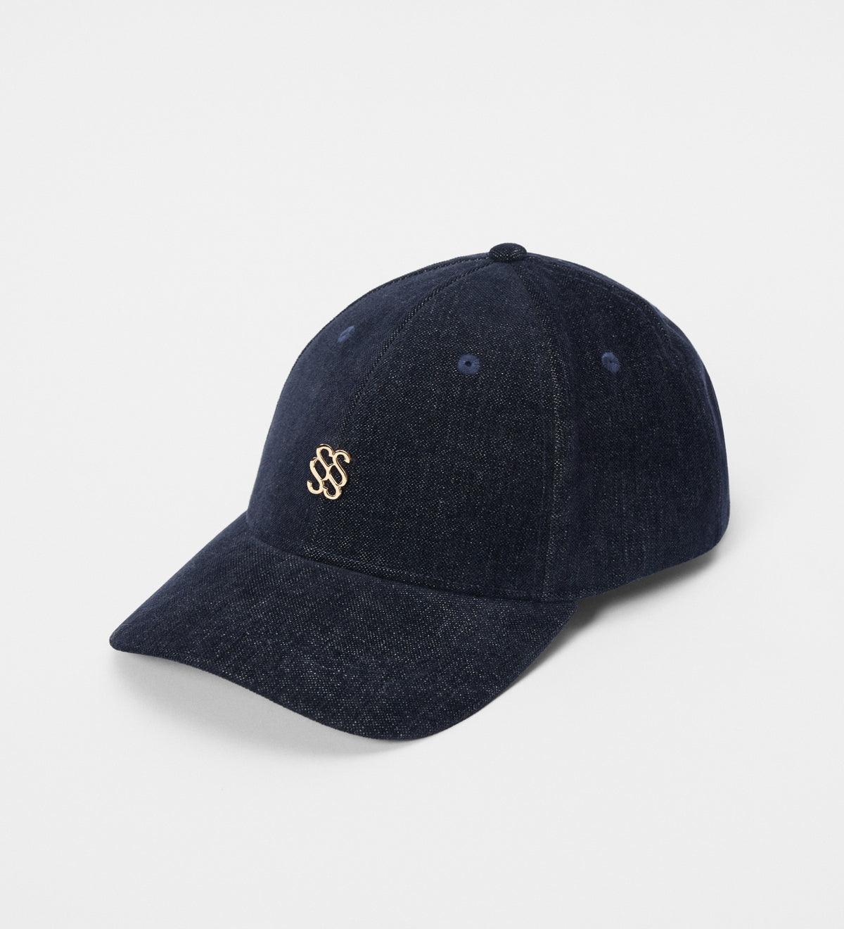 Gorra terciopelo efecto denim