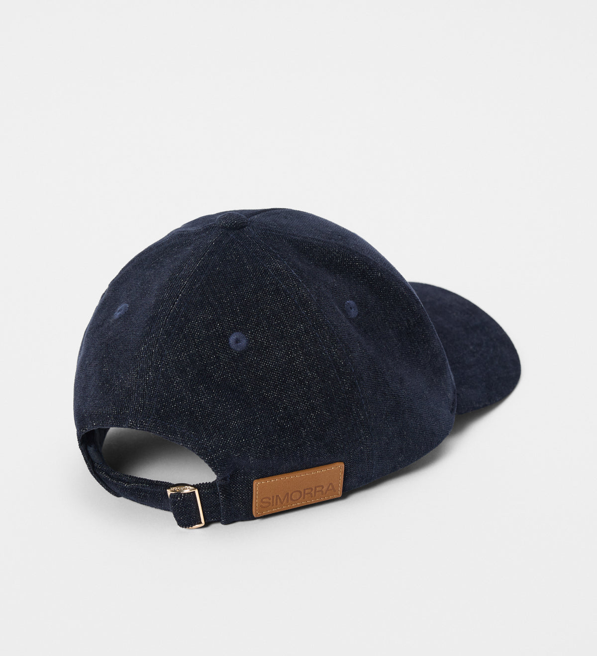 Gorra terciopelo efecto denim