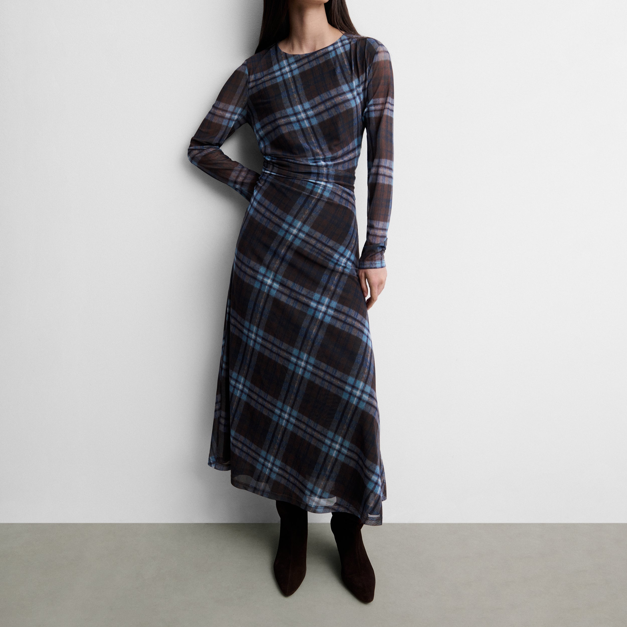 Vestido tul estampado