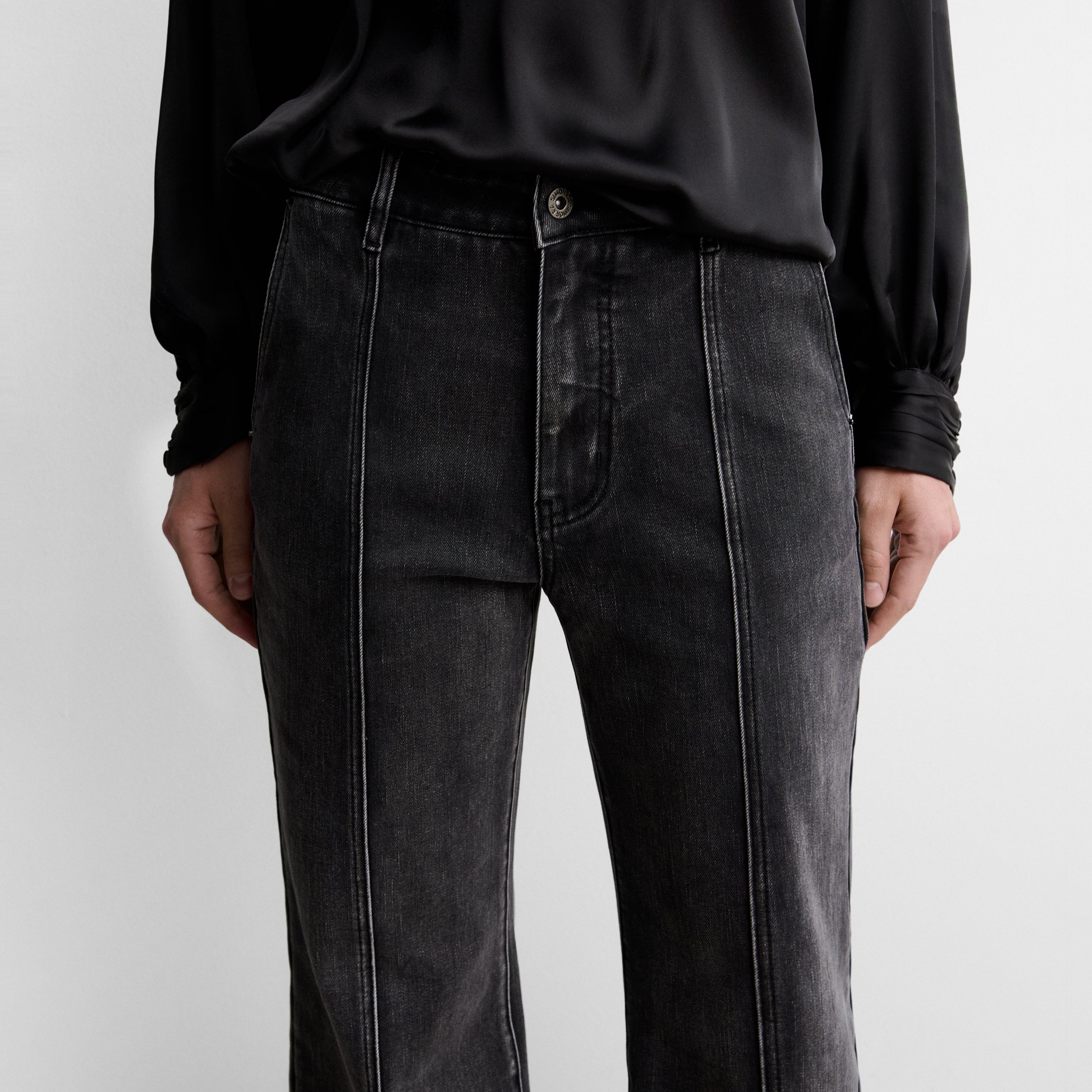 Pantalón vaquero recto