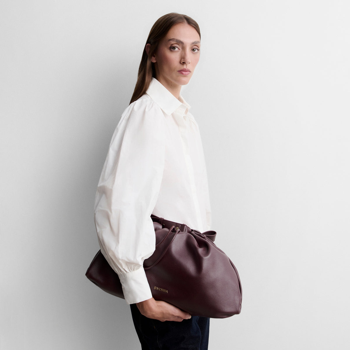 Shoulder bucket bag