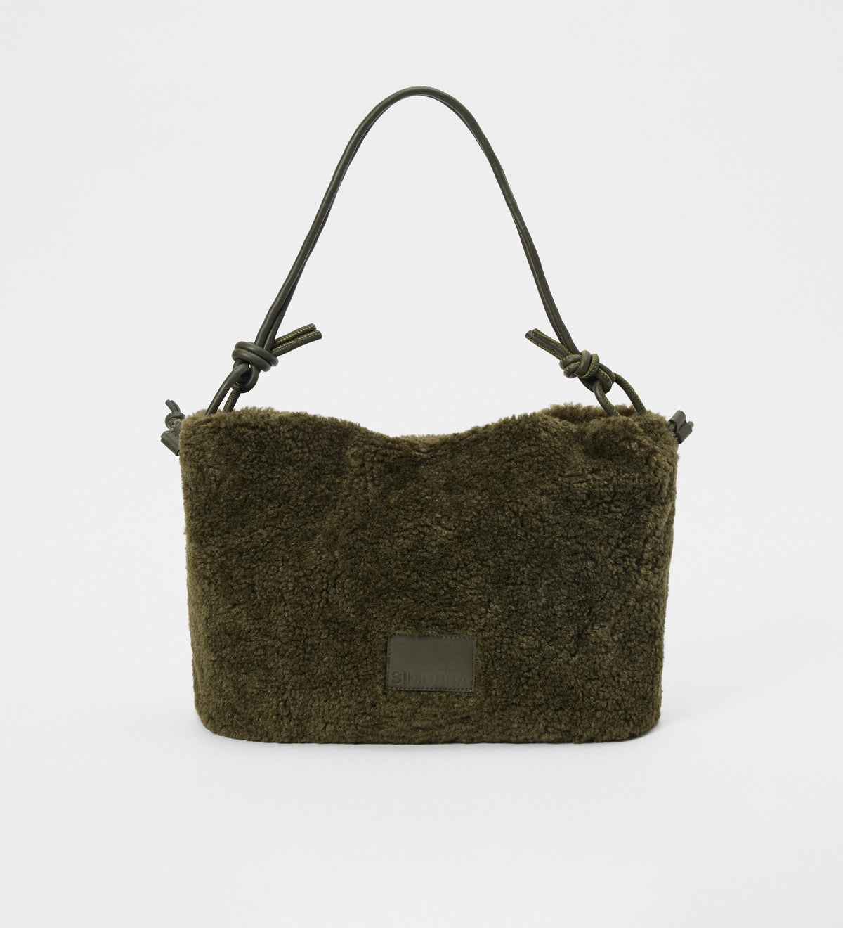 Bolso bombonera ecopelo