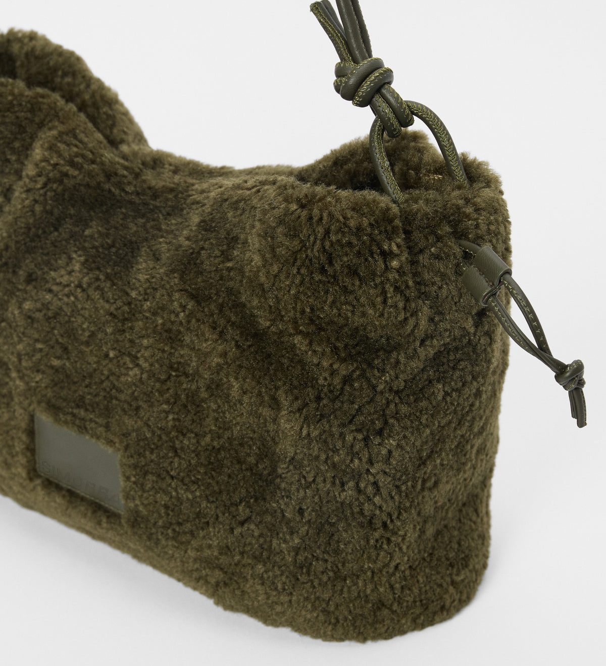 Bolso bombonera ecopelo