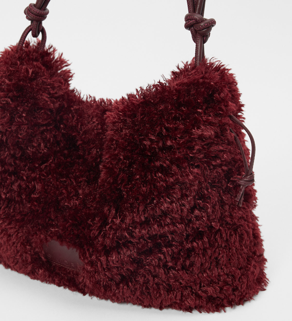 Bolso bombonera ecopelo
