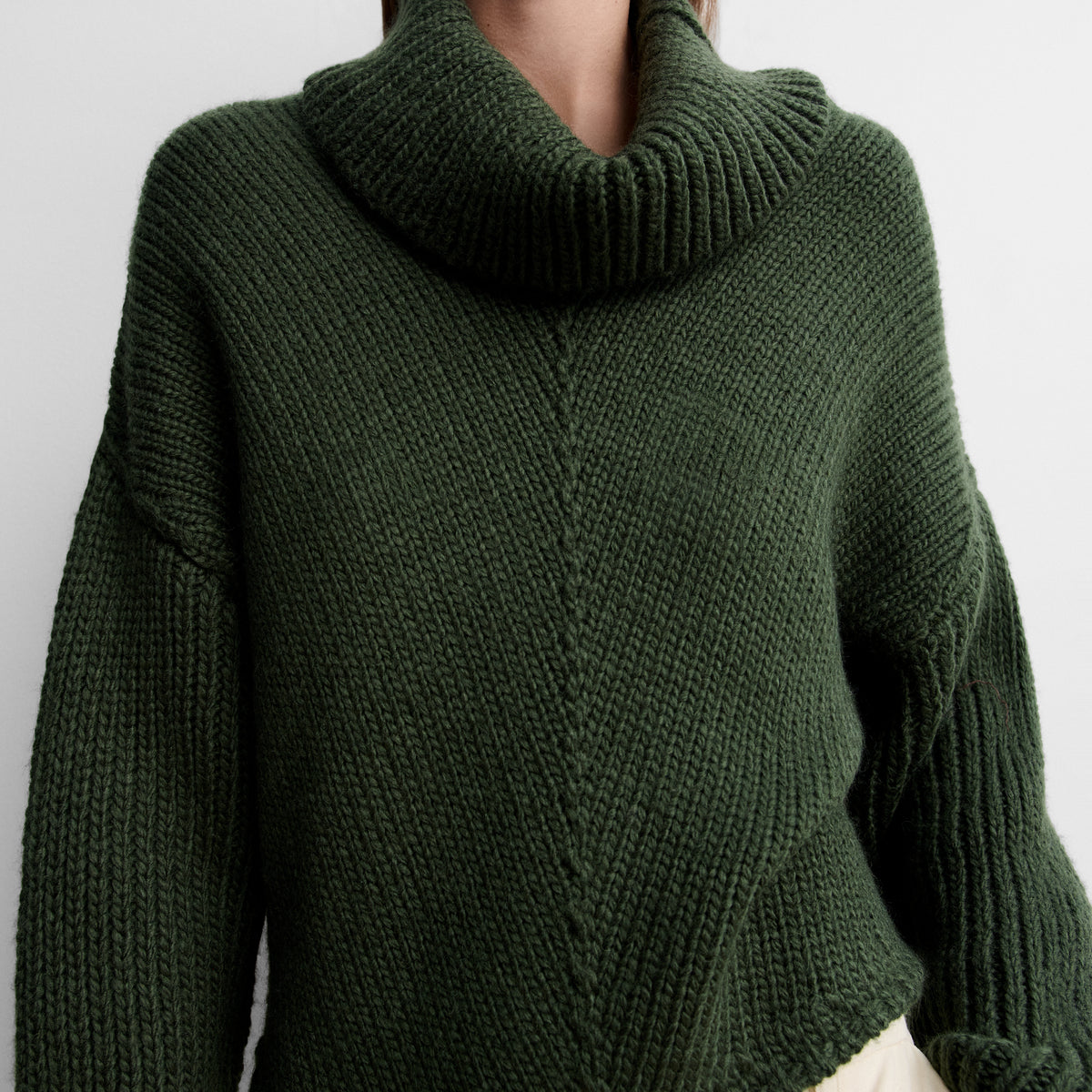 Jersey cuello vuelto
