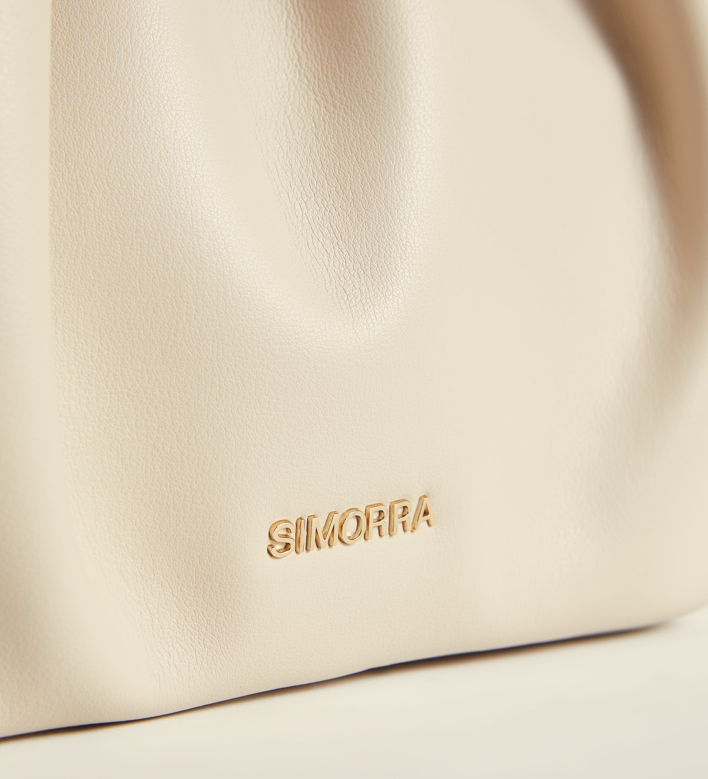 Nappa leather shoulder bag