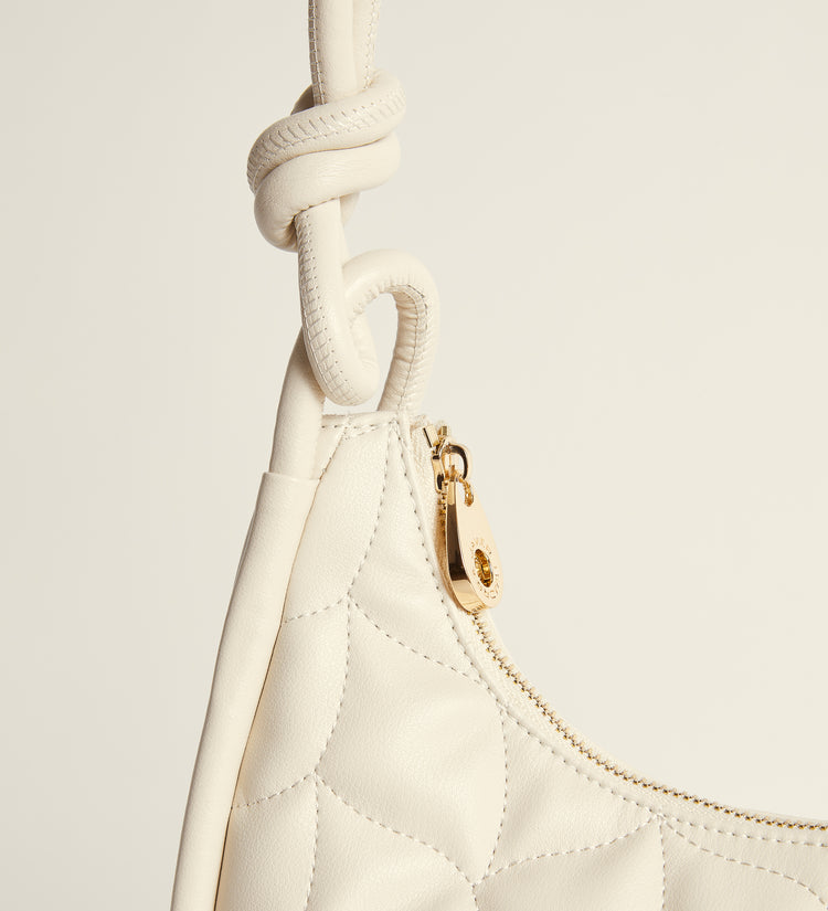 Quilted shoulder bag