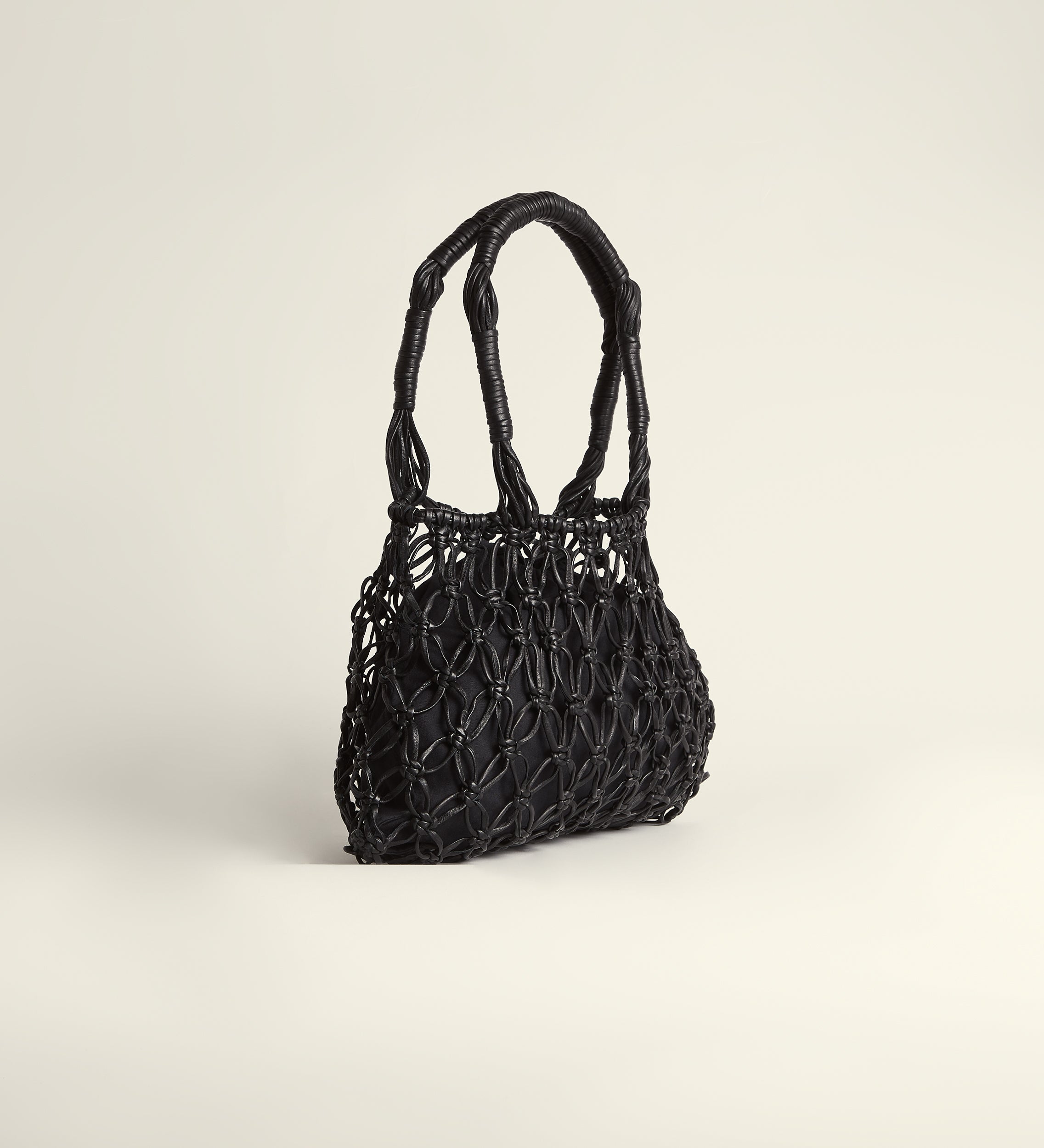 Sac en cuir tressé
