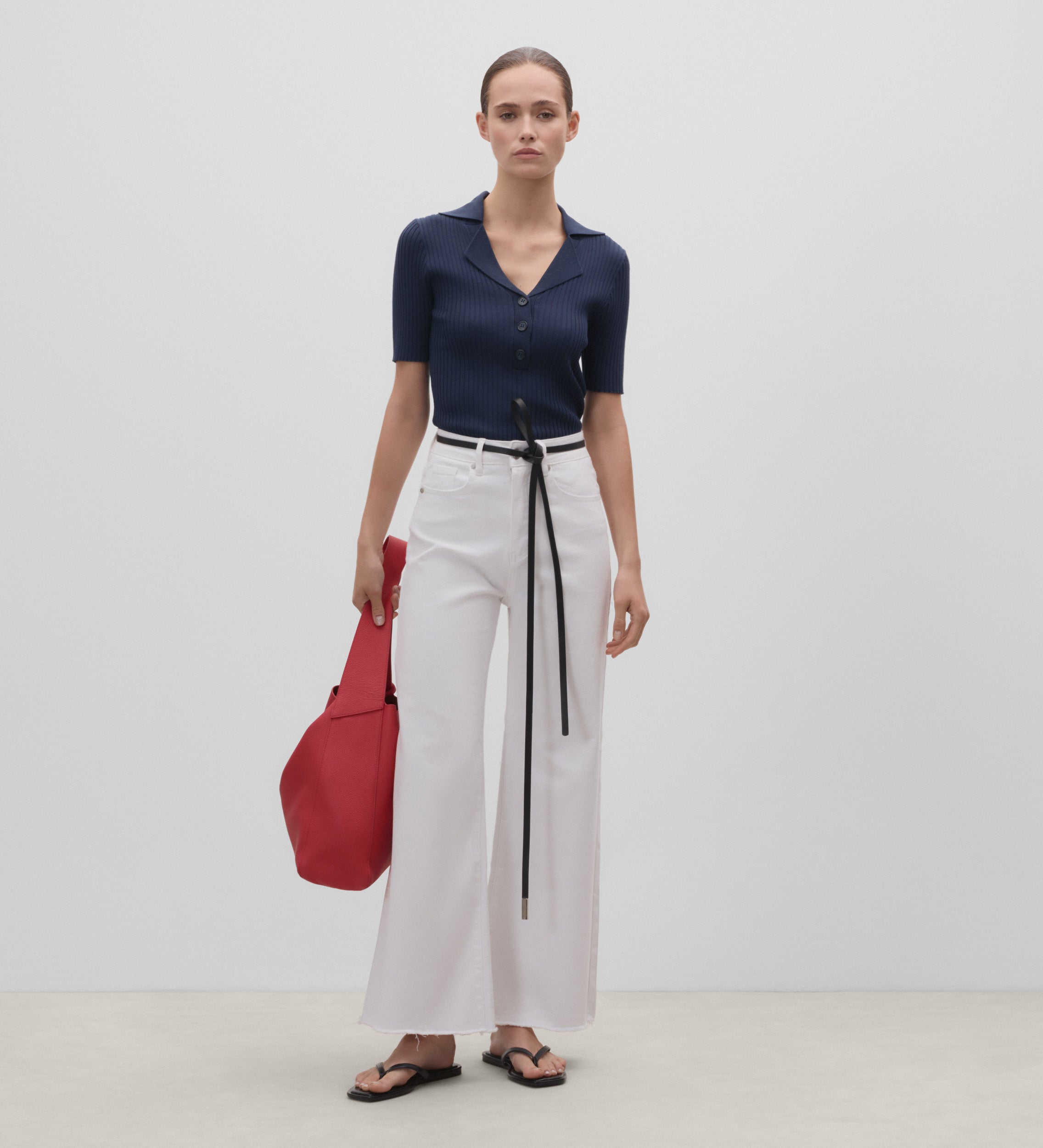 Wide leg trousers 