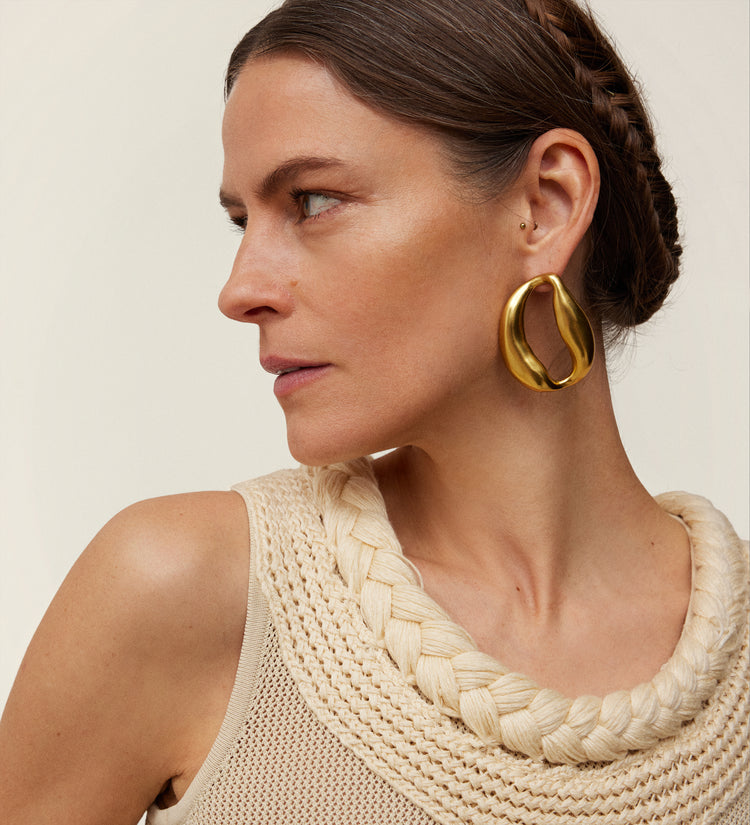 Boucle d'oreille lien