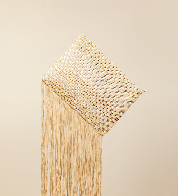 Sac en cuir métallisé