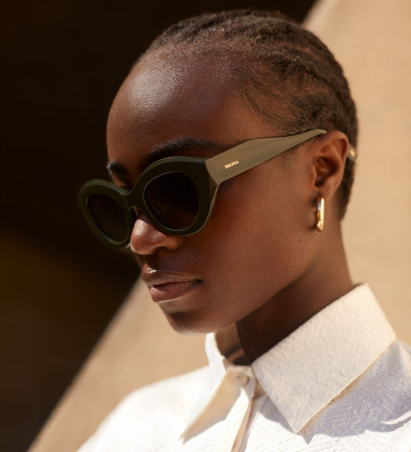 Oval sunglasses