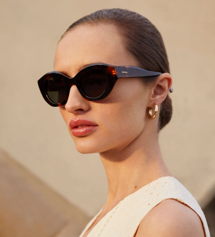 Lunettes de soleil ovales