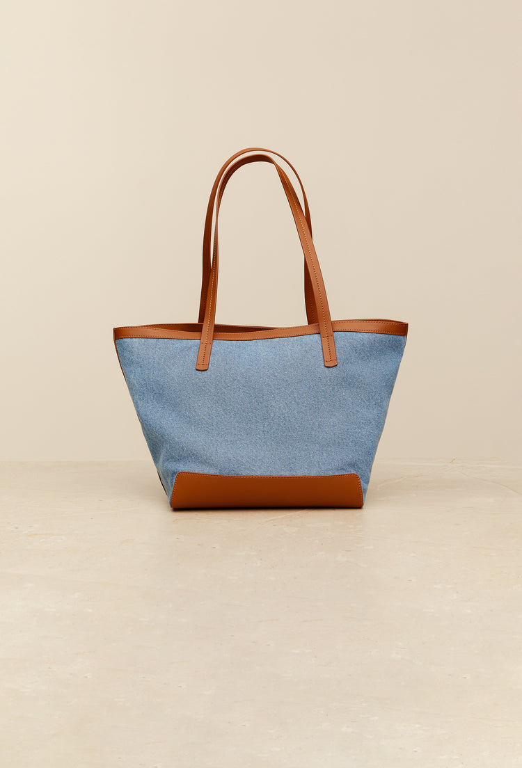 Bolso tote denim