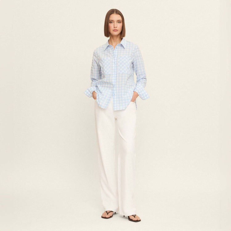 Blouse chemise vichy