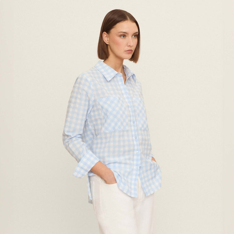 Blouse chemise vichy