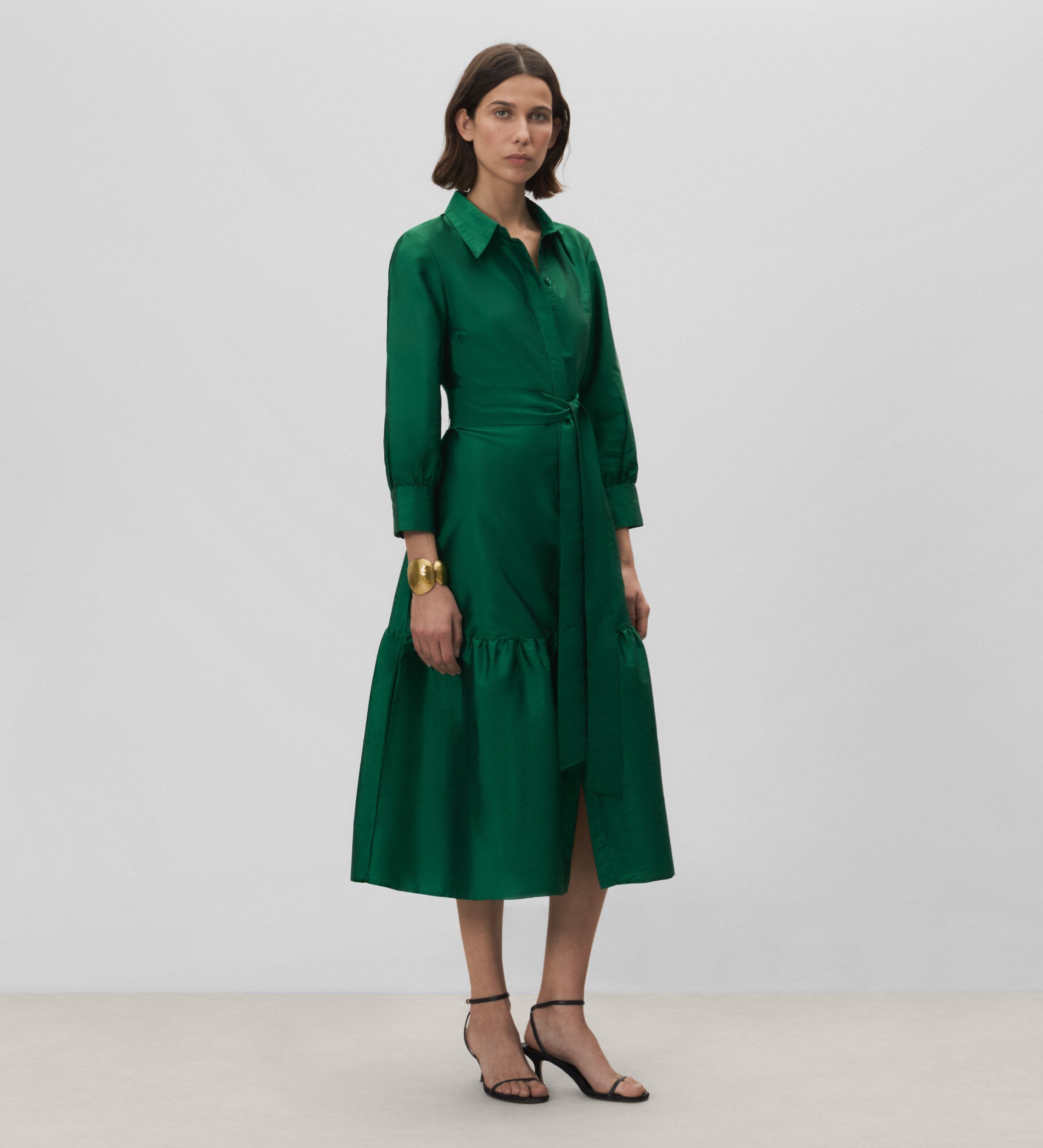 Barcelona Vestido Camisero De Fiesta Vestido Madrina Debora