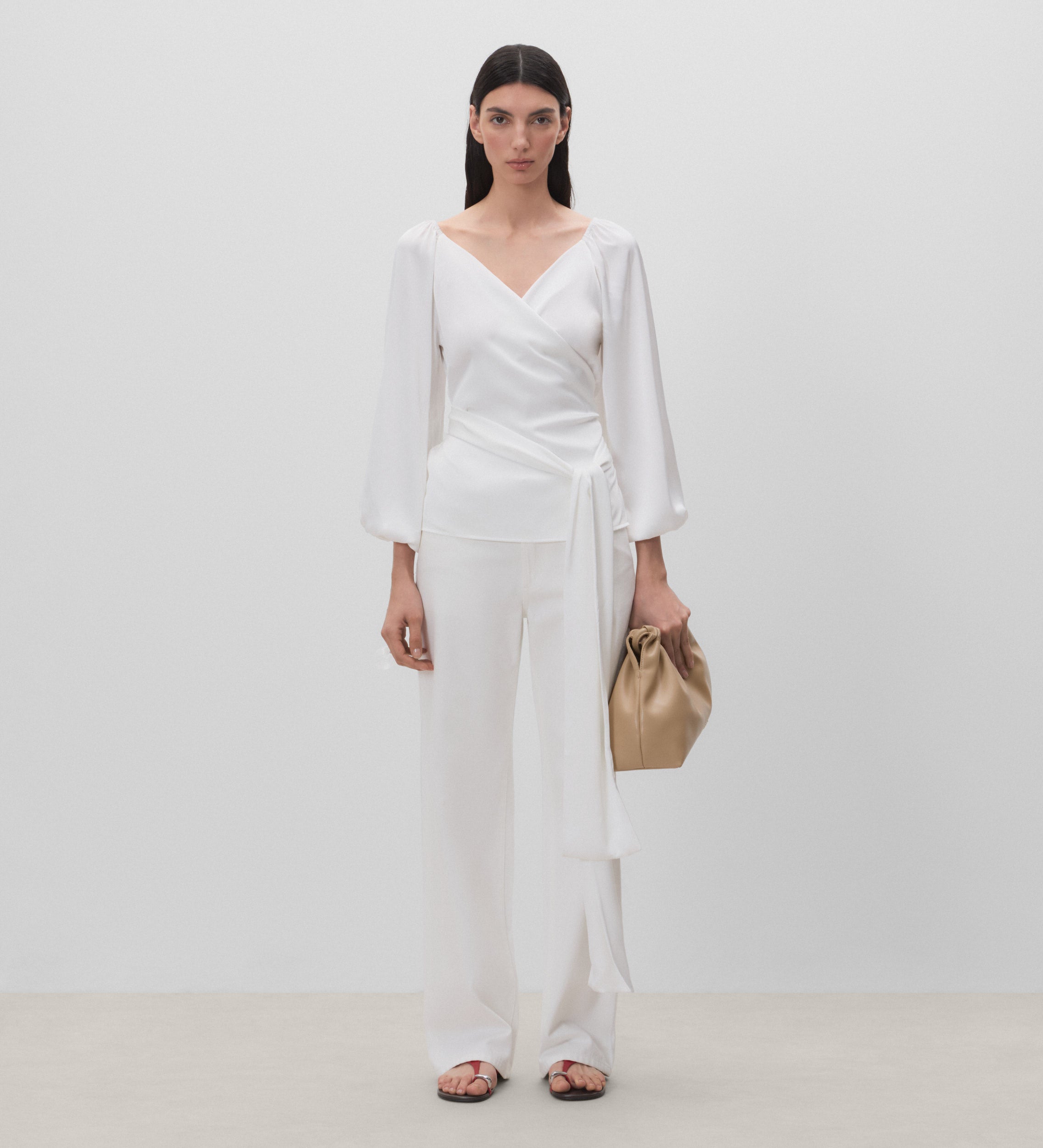 Puff sleeve blouse