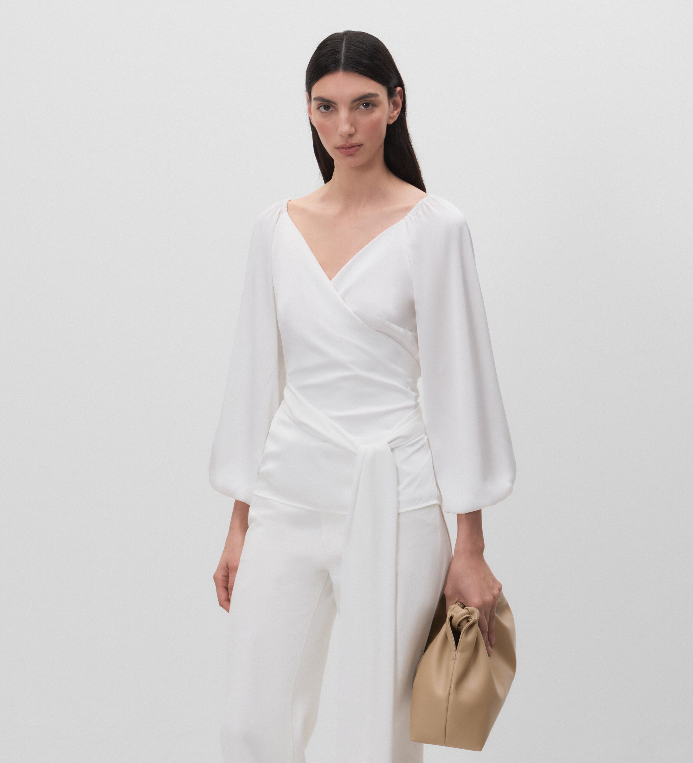 Puff sleeve blouse