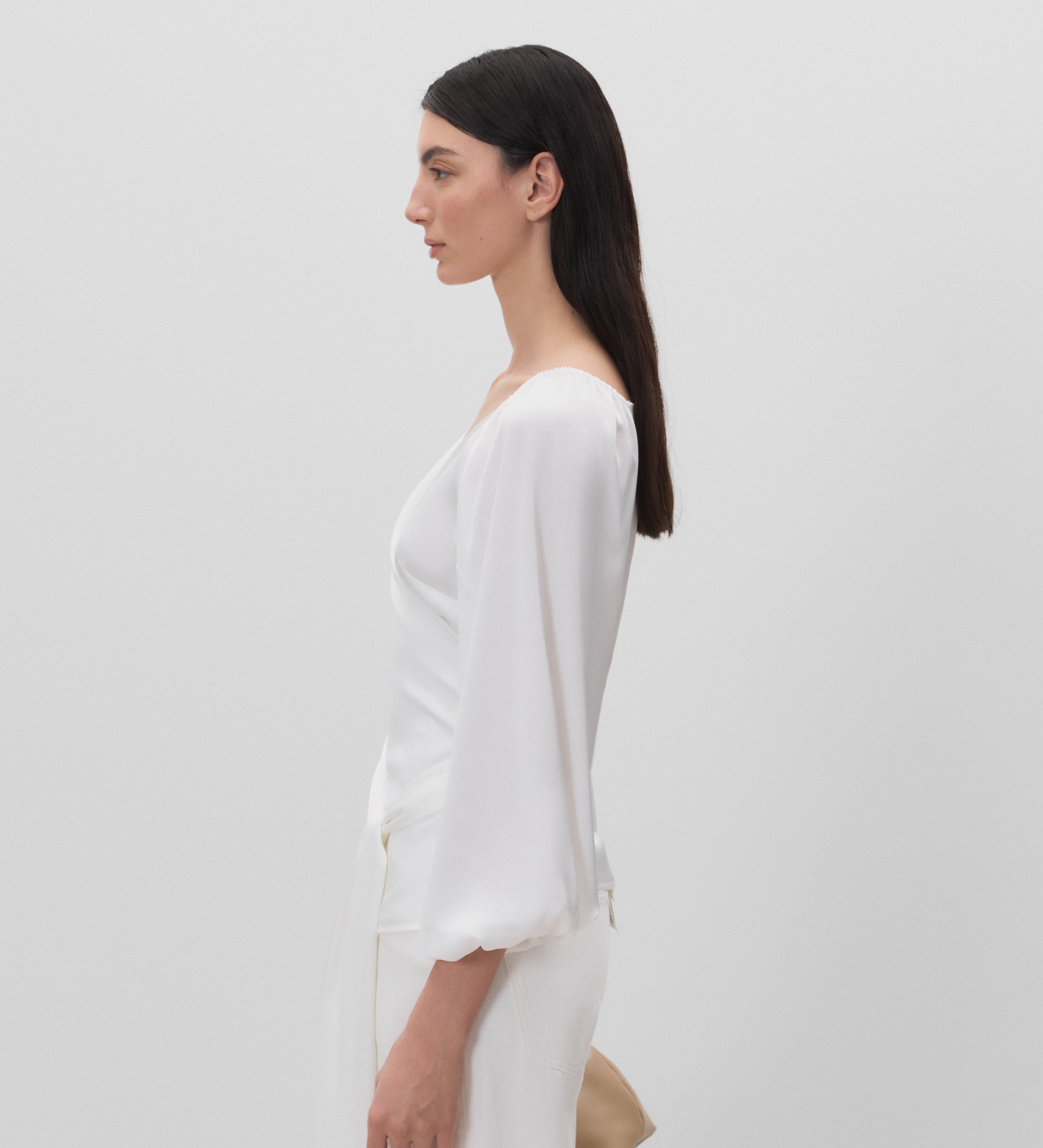 Puff sleeve blouse