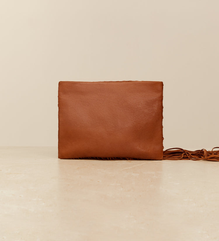 Sac en nappa à franges